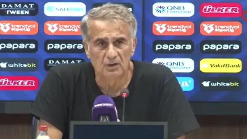 Şenol Güneş: "Sahada yoktuk"