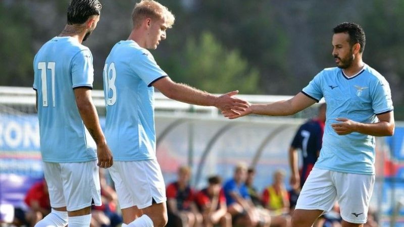 Lazio hazırlık maçında rakibine 23 gol attı Lazio hazırlık maçında rakibine 23 gol attı