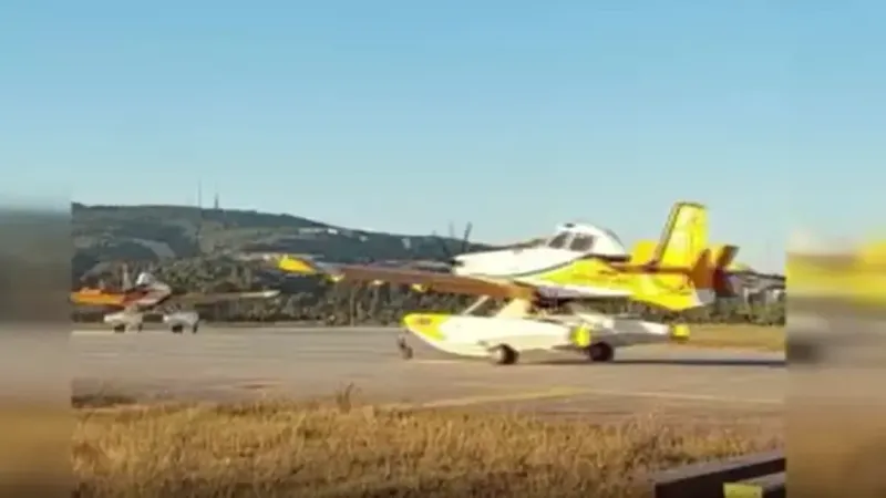 Bakan Yumaklı: “Yunanistan’da orman yangınına müdahale amacıyla 2 uçak ve 1 helikopterimiz sabah saatlerinde havalandı”