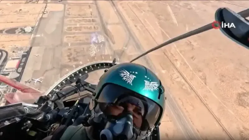 HÜRJET Mısır semalarında ilk uçuşunu gerçekleştirdi