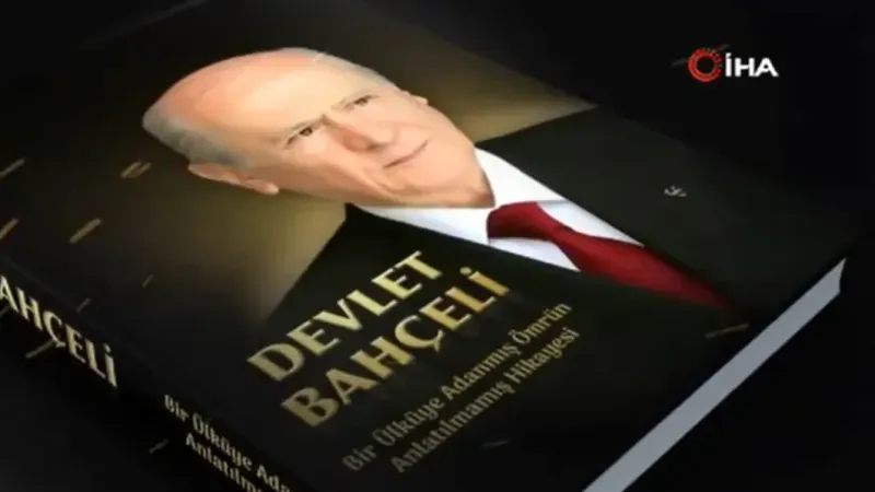 MHP lideri Bahçeli’nin hayatı kitap oluyor