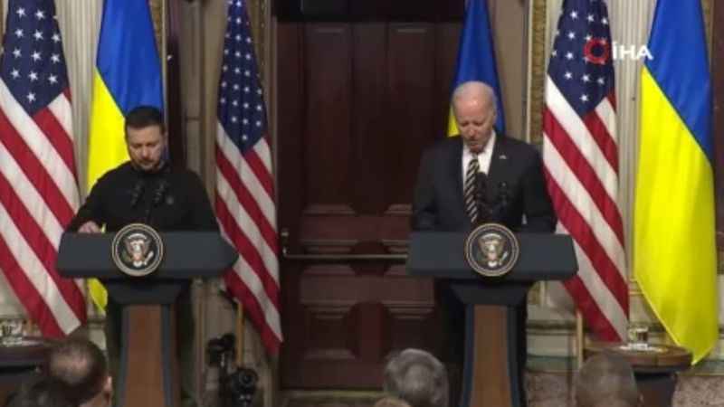 ABD Başkanı Biden'dan Ukrayna'ya destek açıklaması