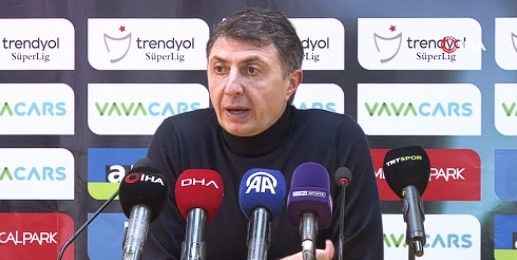 Şota Arveladze: 10 kişi ile puan çıkarttık