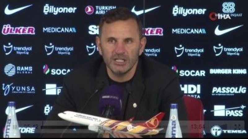 Okan Buruk: "Dünyanın hiçbir yerinde olmayacak bir şey"