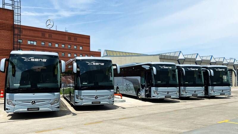 Sena Turizm, 30. yılını Mercedes-Benz Tourismo yatırımıyla taçlandırdı