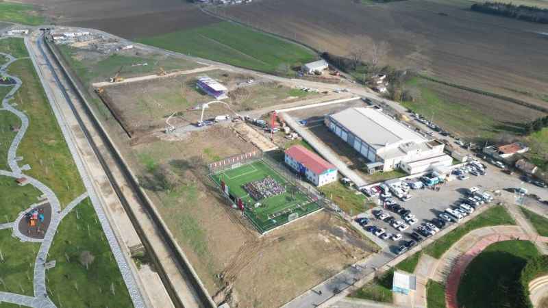 Silivri'nin en donanımlı spor adası için temel atıldı