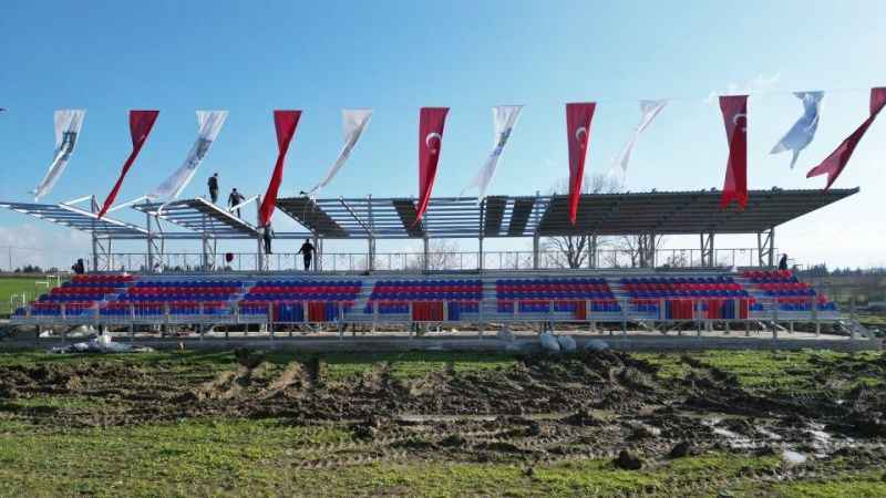 Silivri'nin en donanımlı spor adası için temel atıldı Silivri'nin en donanımlı spor adası için temel atıldı