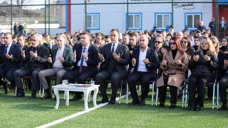 Silivri'nin en donanımlı spor adası için temel atıldı Silivri'nin en donanımlı spor adası için temel atıldı