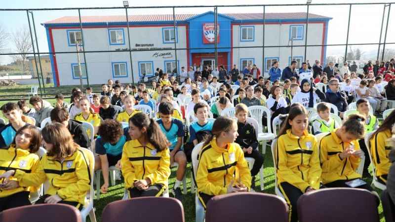 Silivri'nin en donanımlı spor adası için temel atıldı Silivri'nin en donanımlı spor adası için temel atıldı