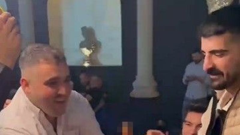 SMA’lı bebeğin babası gece kulübünde alem yaptı