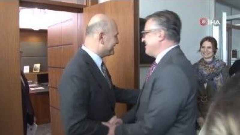 İçişleri Komisyonu Başkanı Soylu, Romanya Büyükelçisi Tinca ile görüştü