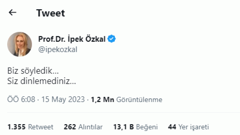 Memleket Partisi'nden seçim yorumu Memleket Partisi'nden seçim yorumu