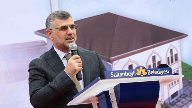 Sultanbeyli'de Hacı Nureddin Demir Camii'nin açılışı yapıldı Sultanbeyli'de Hacı Nureddin Demir Camii'nin açılışı yapıldı