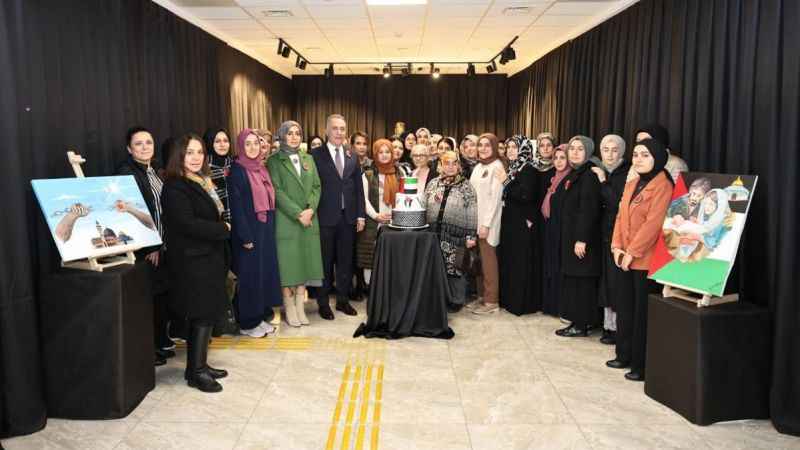 Sultangazili Kadınlardan "Özgür Filistin" Sergisi Sultangazili Kadınlardan "Özgür Filistin" Sergisi