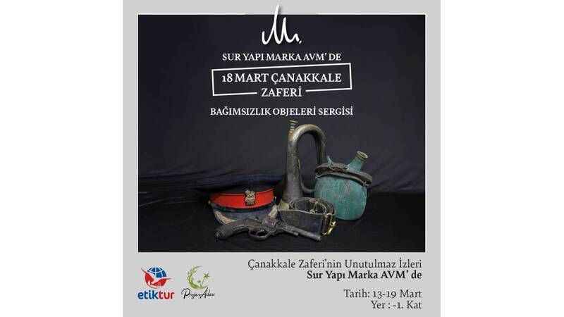 Çanakkale Destanı’nın 109’uncu yıldönümünde Sur Yapı Marka AVM’den anlamlı sergi Çanakkale Destanı’nın 109’uncu yıldönümünde Sur Yapı Marka AVM’den anlamlı sergi