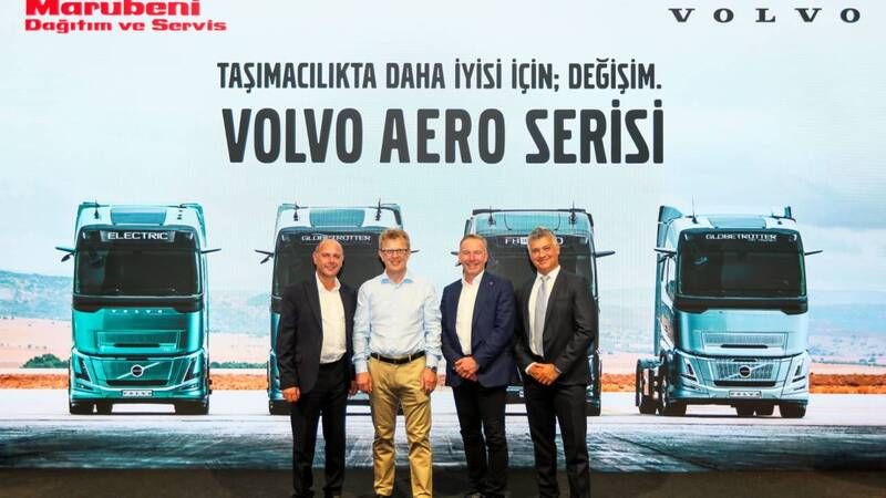 Volvo Trucks’ın en yüksek yakıt verimliliği sunduğu Aero Serisi Türkiye’de