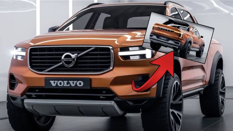 Volvo pick-up kitabını baştan mı yazıyor? Konsept Volvo ortalığı yıktı