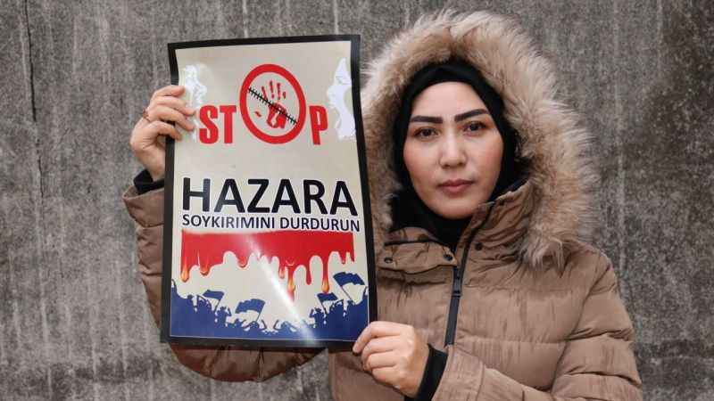 Afganistan'daki Hazara Türklerine yönelik soykırım protesto edildi