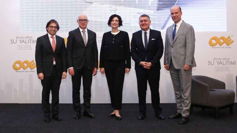 ODE Yalıtım Binalarda Su Yalıtımı kitabını tanıttı ODE Yalıtım Binalarda Su Yalıtımı kitabını tanıttı