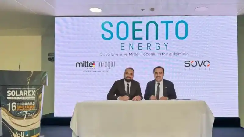 Yenilenebilir enerji ve enerji depolama sistemlerinde güçlü iş birliği: Soento Enerji