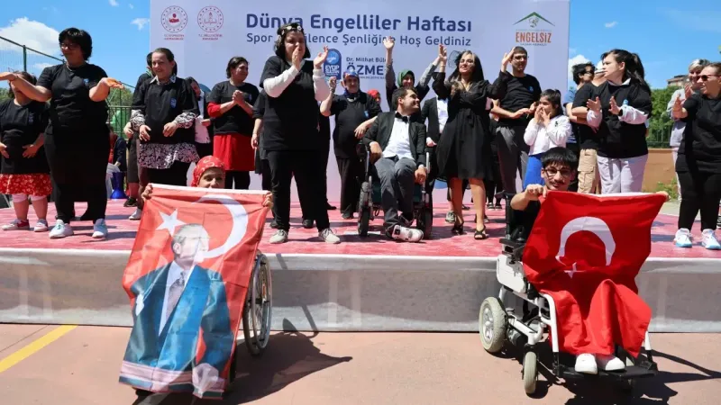 Engelliler Haftası’nda spor ve eğlence dolu şenlik