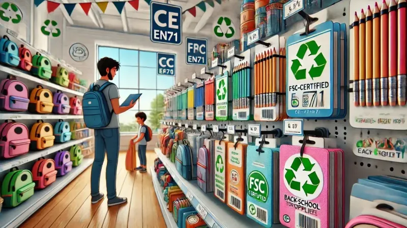 Okul alışverişinde sağlık uyarısı: Kırtasiye malzemeleri seçerken dikkat