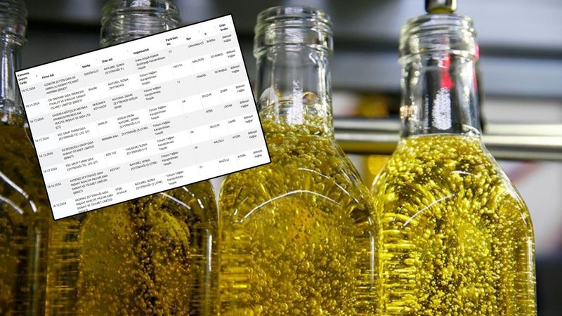 Zeytinyağında hile yapan firmalar ifşa oldu