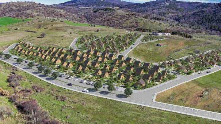 Türkiye’nin ilk bungalov mahallesi ‘Yeşil Mahalle’ görücüye çıktı