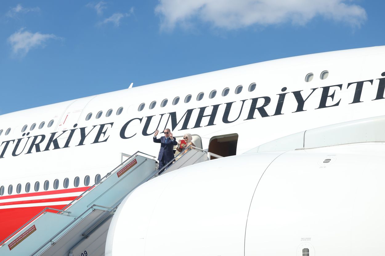 Cumhurbaşkanı Erdoğan BM Genel Kurulu için Amerika'ya gitti