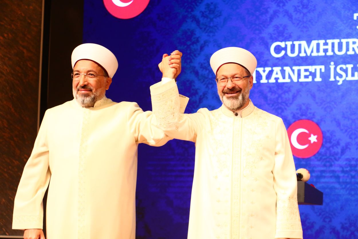 Diyanet İşleri Başkanlığı devir teslim töreni gerçekleşti