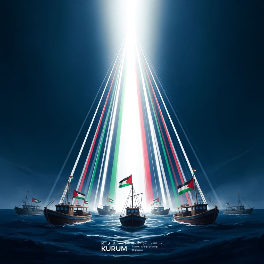 Bakan Kurum: "Sumud Filosu amacına ulaşmıştır"