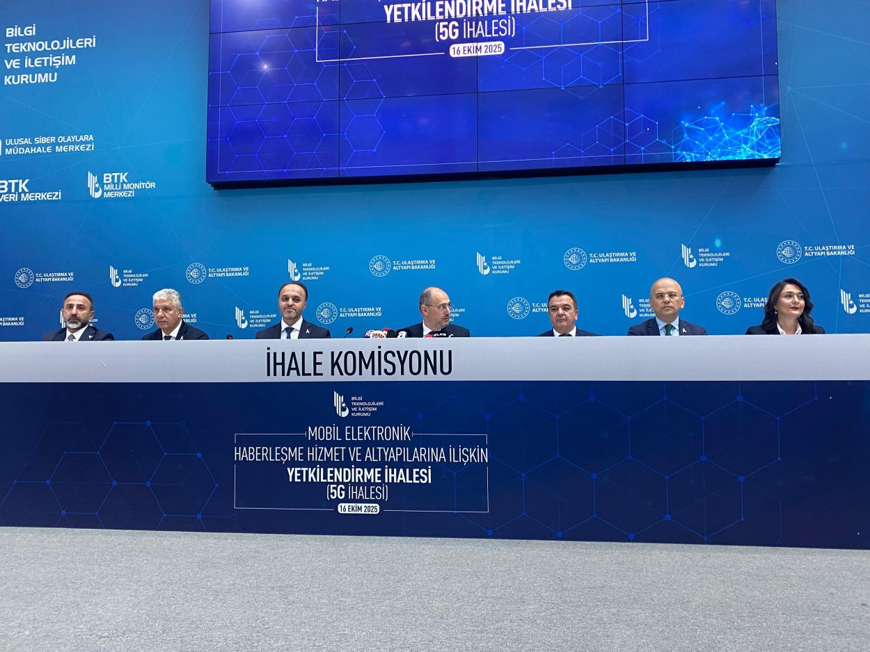 BTK'da 5G yetkilendirme ihalesi başladı