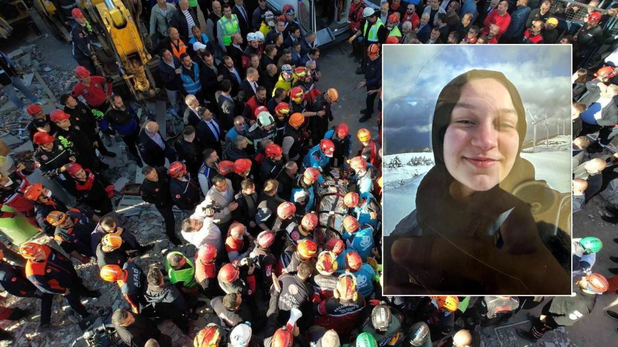 Enkazdan kurtarılan Dilara’dan güzel haber