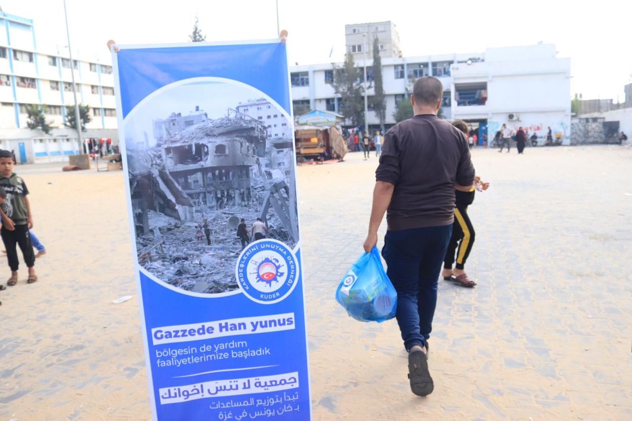 Gazze’deki Ailelere Gıda ve Temel Malzeme Desteği