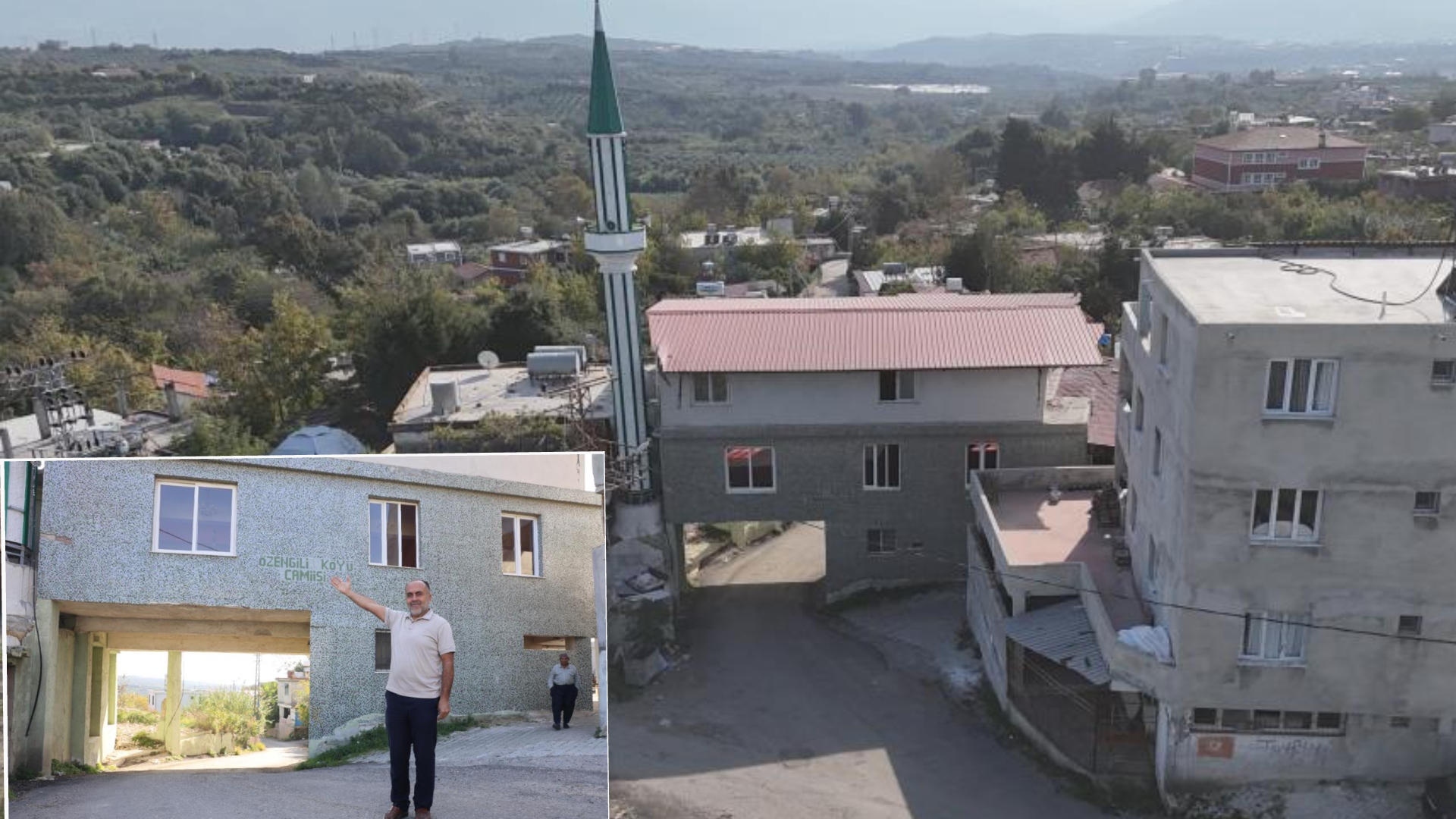 Cami için uygun yer bulunamayınca...