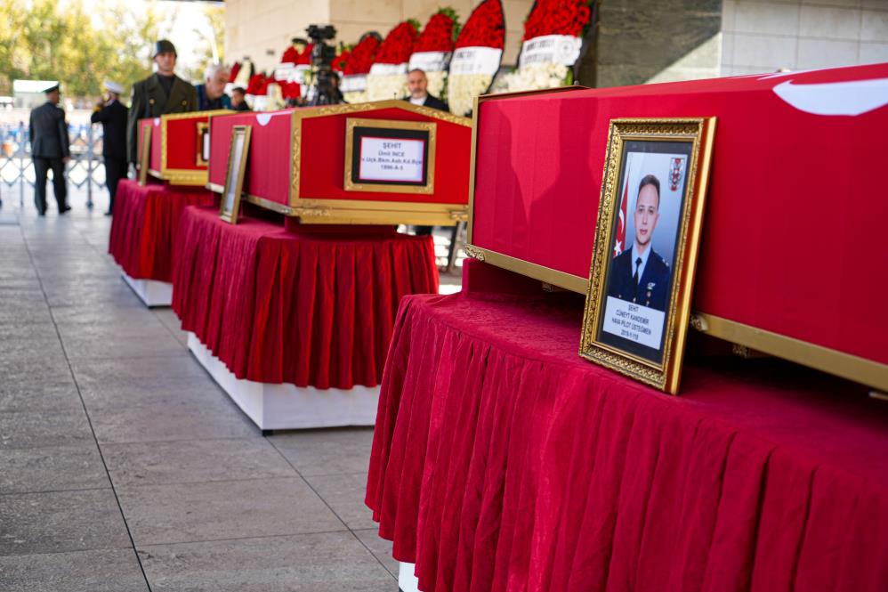 Gürcistan'da şehit düşen Uzman Çavuş Cem Dolapci Ankara'da dualarla uğurlandı