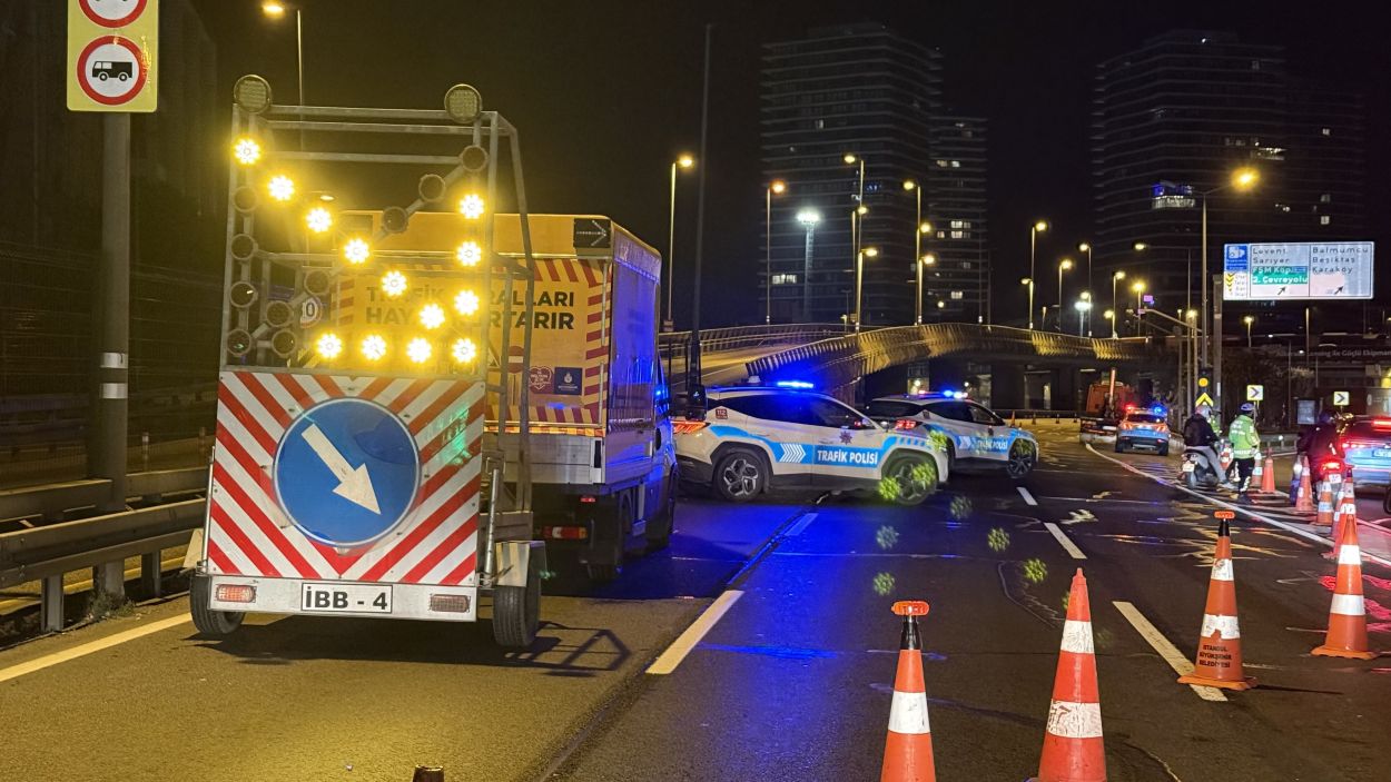 Maraton nedeniyle bazı yollar trafiğe kapatıldı