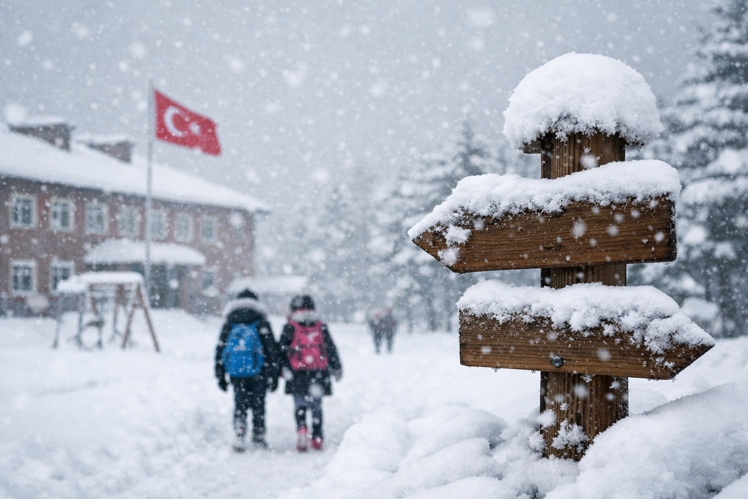 İstanbul ve Ankara’da Okullar Yarın Tatil Edildi