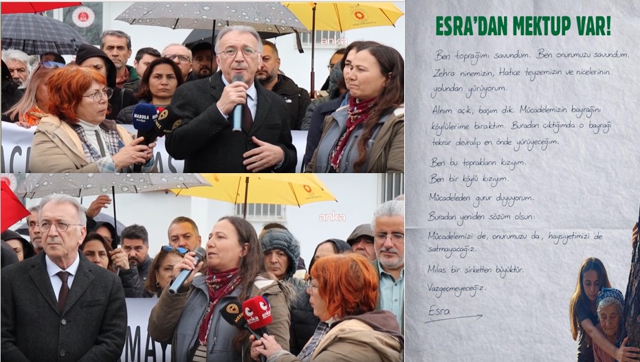 Akbelen’in Sesi Cezaevinden Yükseldi: "Milas Bir Şirketten Büyüktür!"