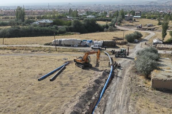 7 mahallede 20 bin hanenin içme suyu sorunu çözüldü