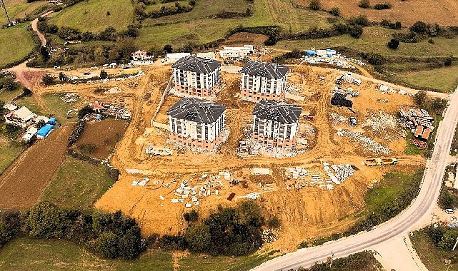 Adliye Lojmanları Projesi'nde ilerleme yüzde 74