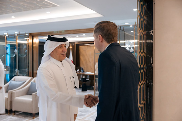 Al Muraikhi, Belarus Büyükelçiliği Geçici Maslahatgüzarı Malafei'ye veda etti Al Muraikhi, Belarus Büyükelçiliği Geçici Maslahatgüzarı Malafei'ye veda etti