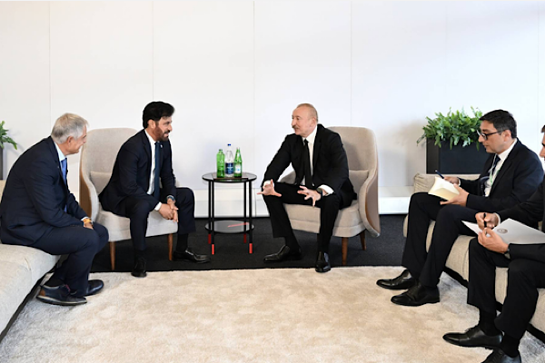 Aliyev, Uluslararası Otomobil Federasyonu Başkanı Ben Sulayem ile görüştü Aliyev, Uluslararası Otomobil Federasyonu Başkanı Ben Sulayem ile görüştü