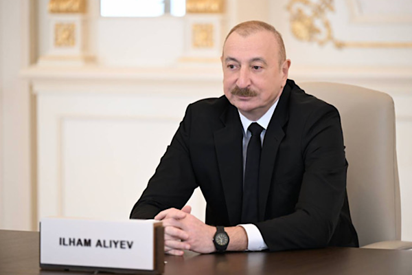 Aliyev'den ideolojik provokasyonlara karşı ortak mücadele mesajı Aliyev'den ideolojik provokasyonlara karşı ortak mücadele mesajı