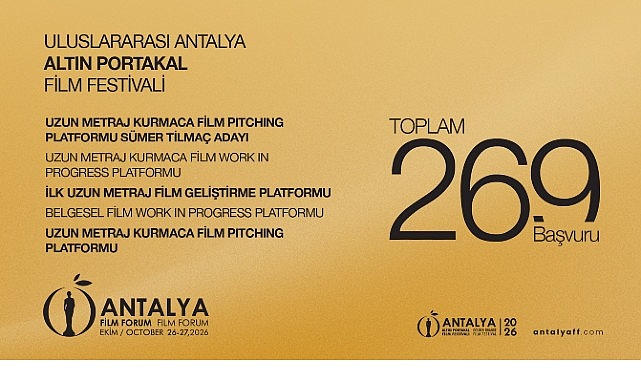 Altın Portakal'da Film Forum başvuruları sona erdi