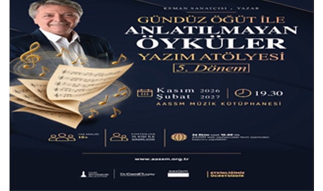 “Anlatılmayan Öyküler" Atölyesi'nin 5. dönemi başlıyor