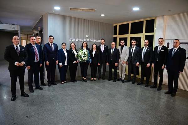 Aydın Sanayi Odası heyeti Çerçioğlu'nu ziyaret etti Aydın Sanayi Odası heyeti Çerçioğlu'nu ziyaret etti