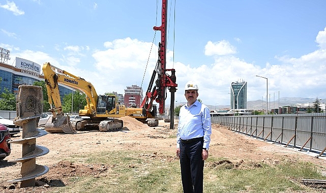 Başkan Altay: “Konya Tarihine Geçecek Altyapı Yatırımlarımız Kesintisiz Bir Şekilde Devam Ediyor"   