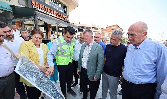 Başkan Büyükakın'dan Çayırova'ya yoğun mesai