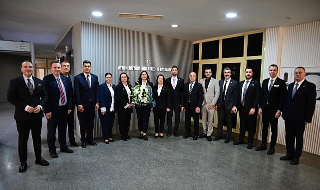 Başkan Çerçioğlu'na Aydın Sanayi Odası'ndan Ziyaret Başkan Çerçioğlu'na Aydın Sanayi Odası'ndan Ziyaret